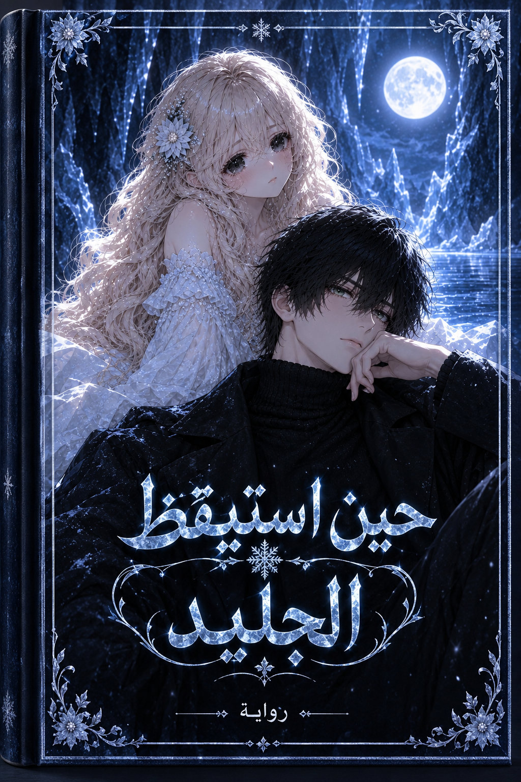 غلاف حين استيقظ الجليد