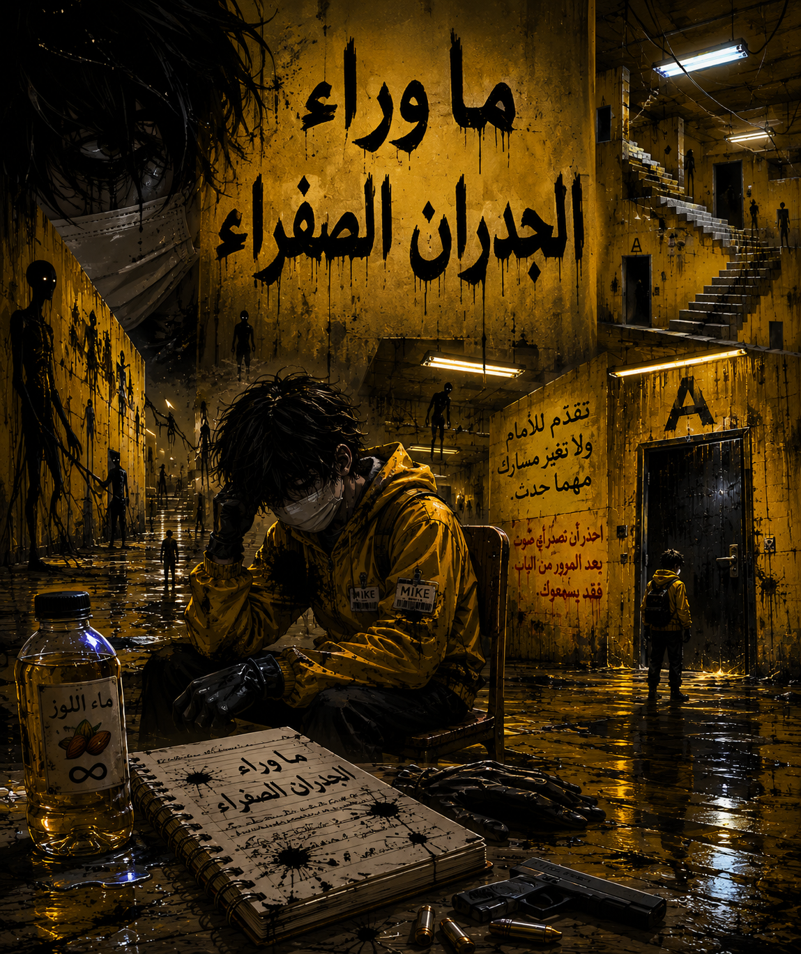 غلاف ما وراء الجدران الصفراء