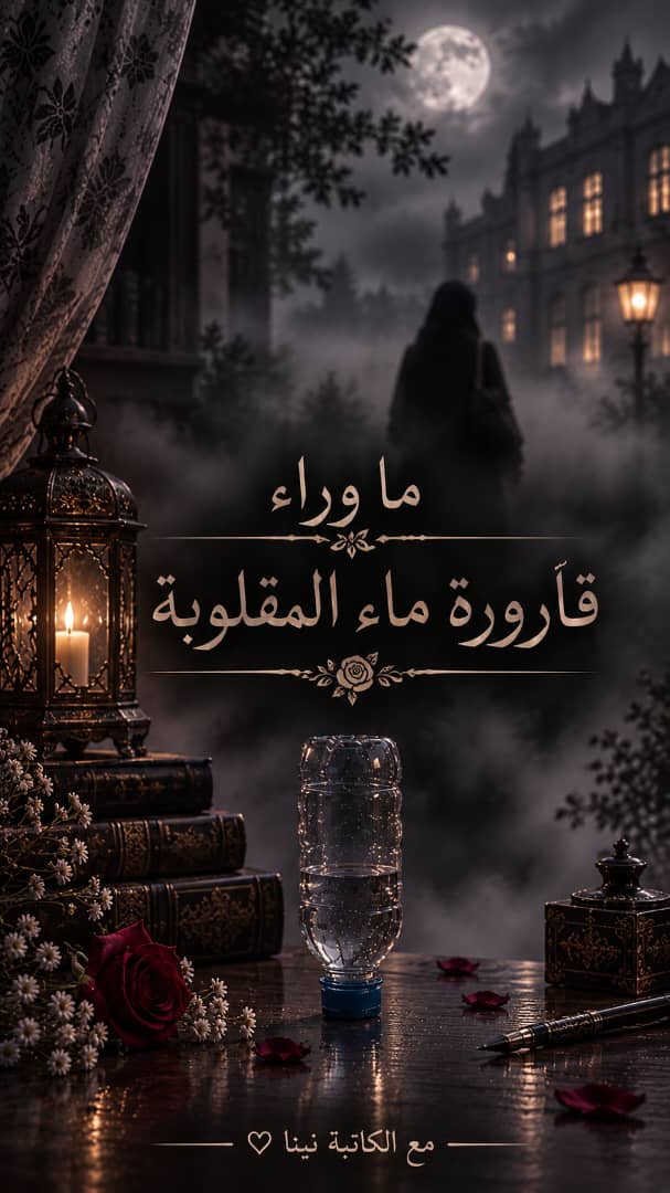 غلاف ماوراء قارورة الماء المقلوبة