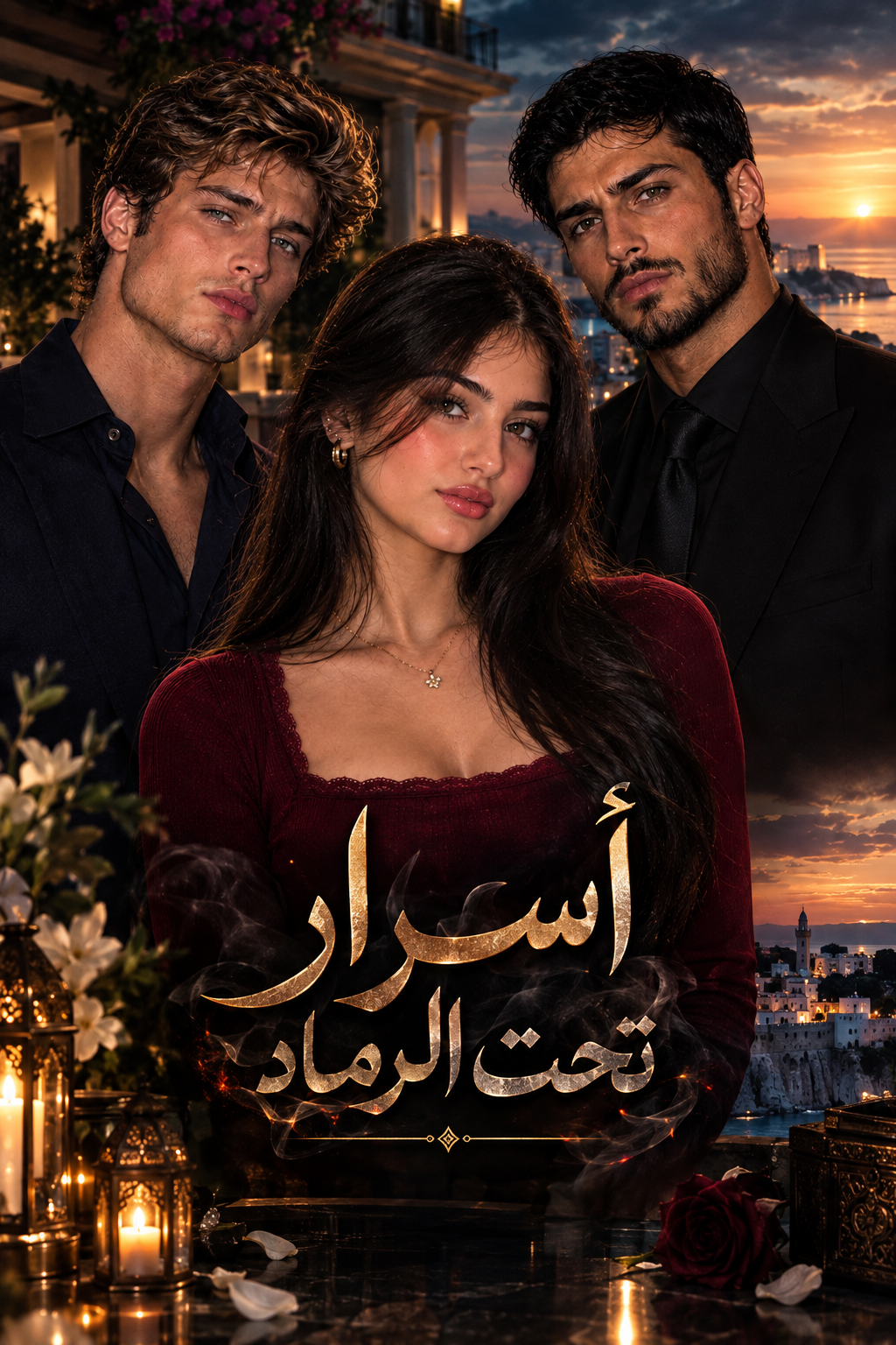 غلاف اسرار تحت الرماد