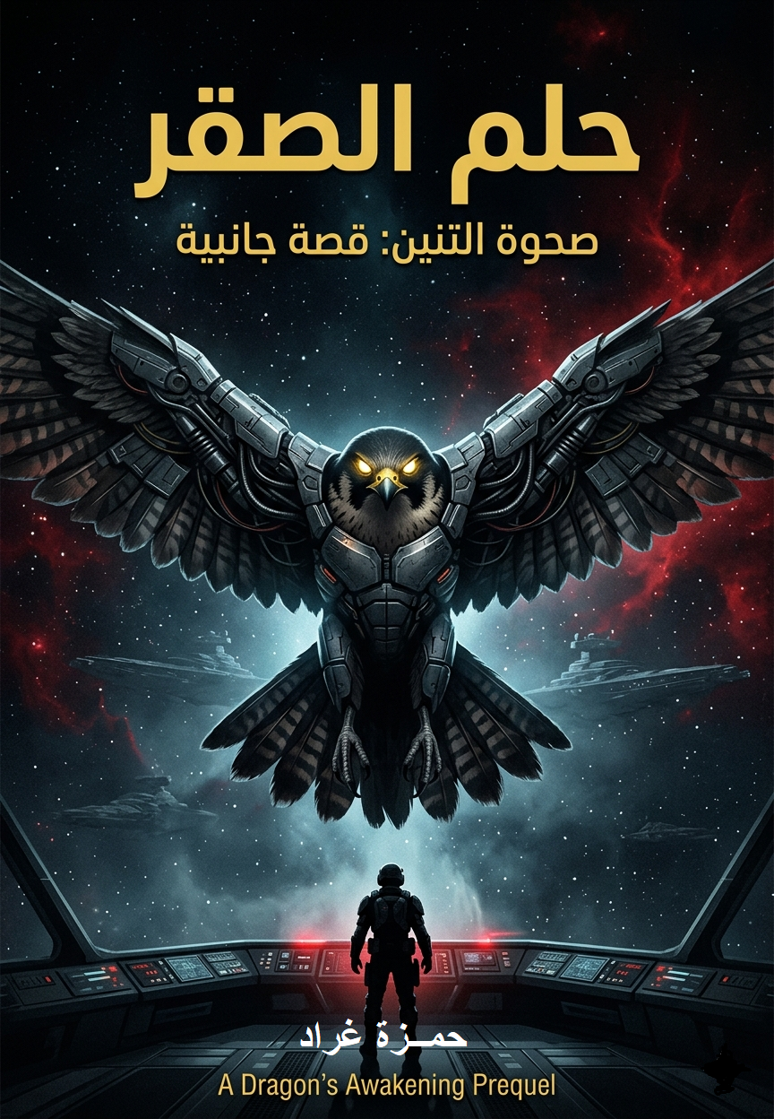 غلاف حلم الصقر صحوة التنين : قصة جانبية