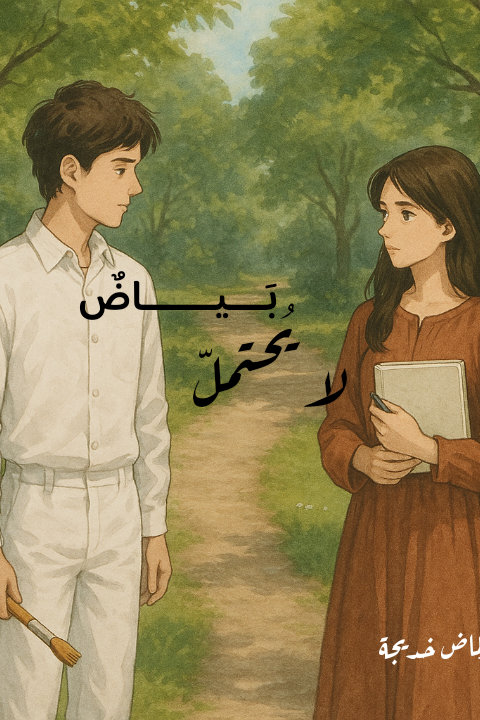 غلاف قصة بياض لا يحتمل