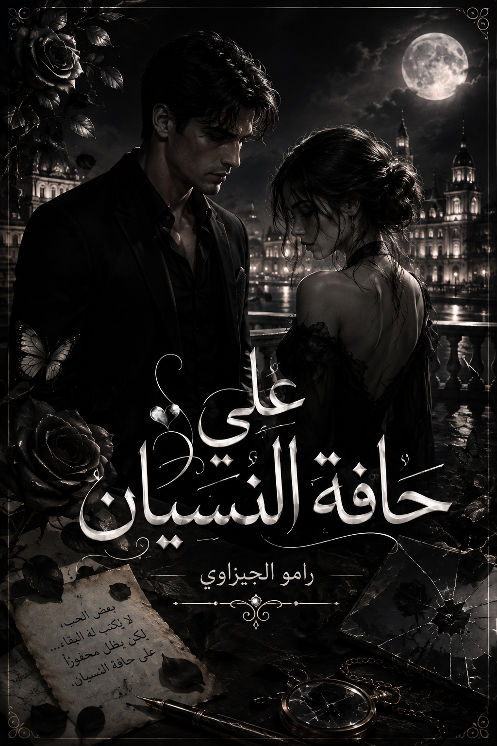 غلاف علي حافة النسيان