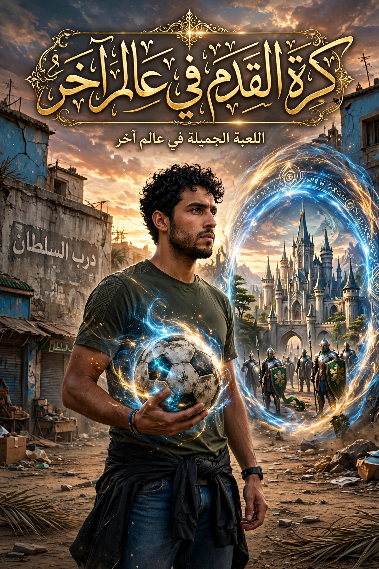 غلاف كرة القدم في عالم آخر