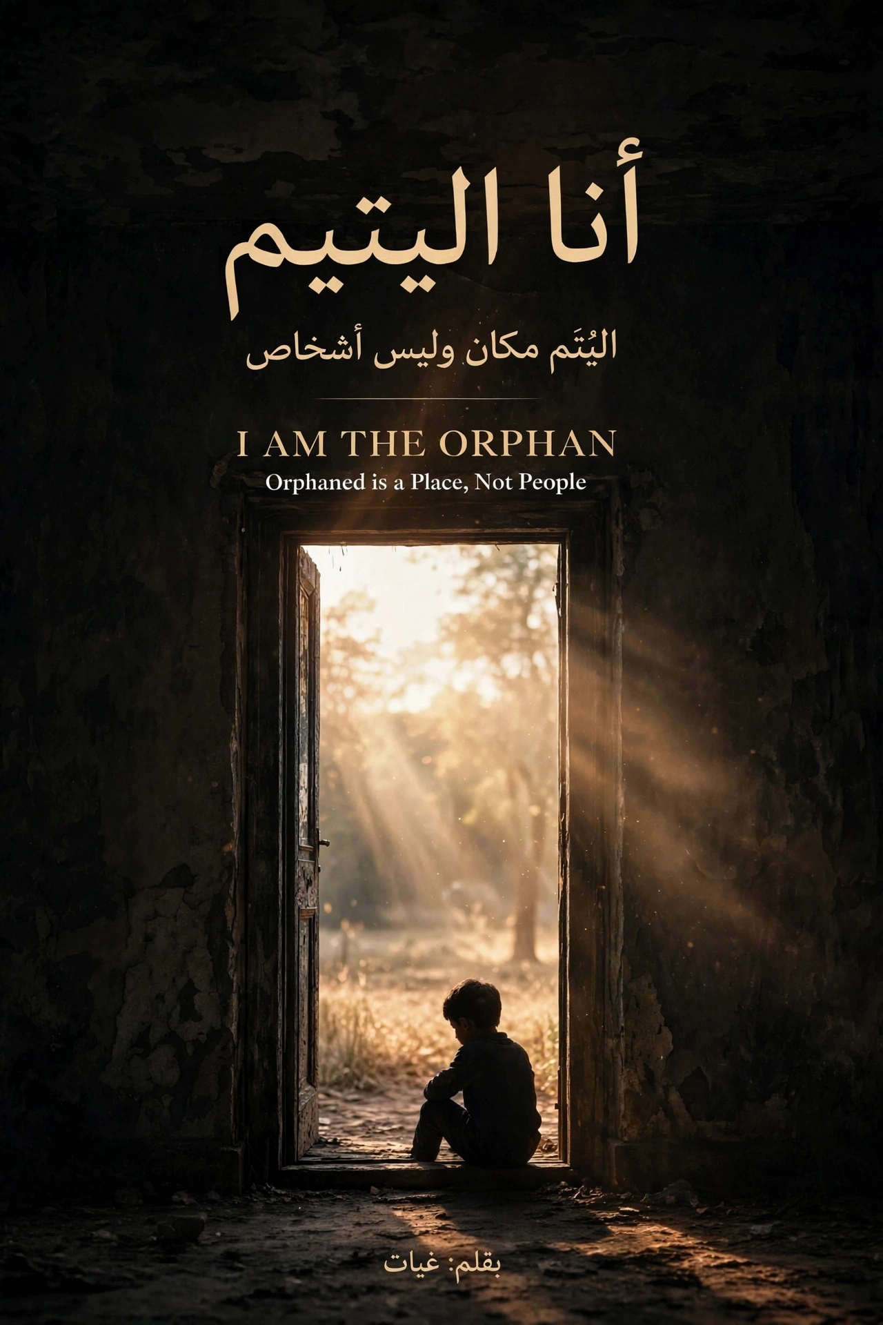 غلاف أنا اليتيم
